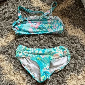 Lilly Pulitzer Kids Ruffled Bikini